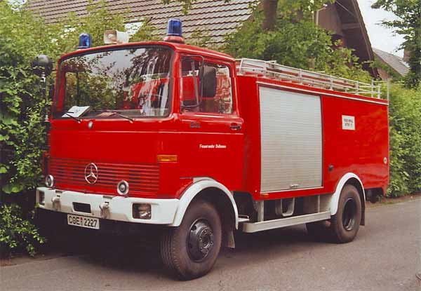 TLF 8/18, Tanklöschfahrzeug, Mercedes, LP 813, 130 PS, Bj. 1979